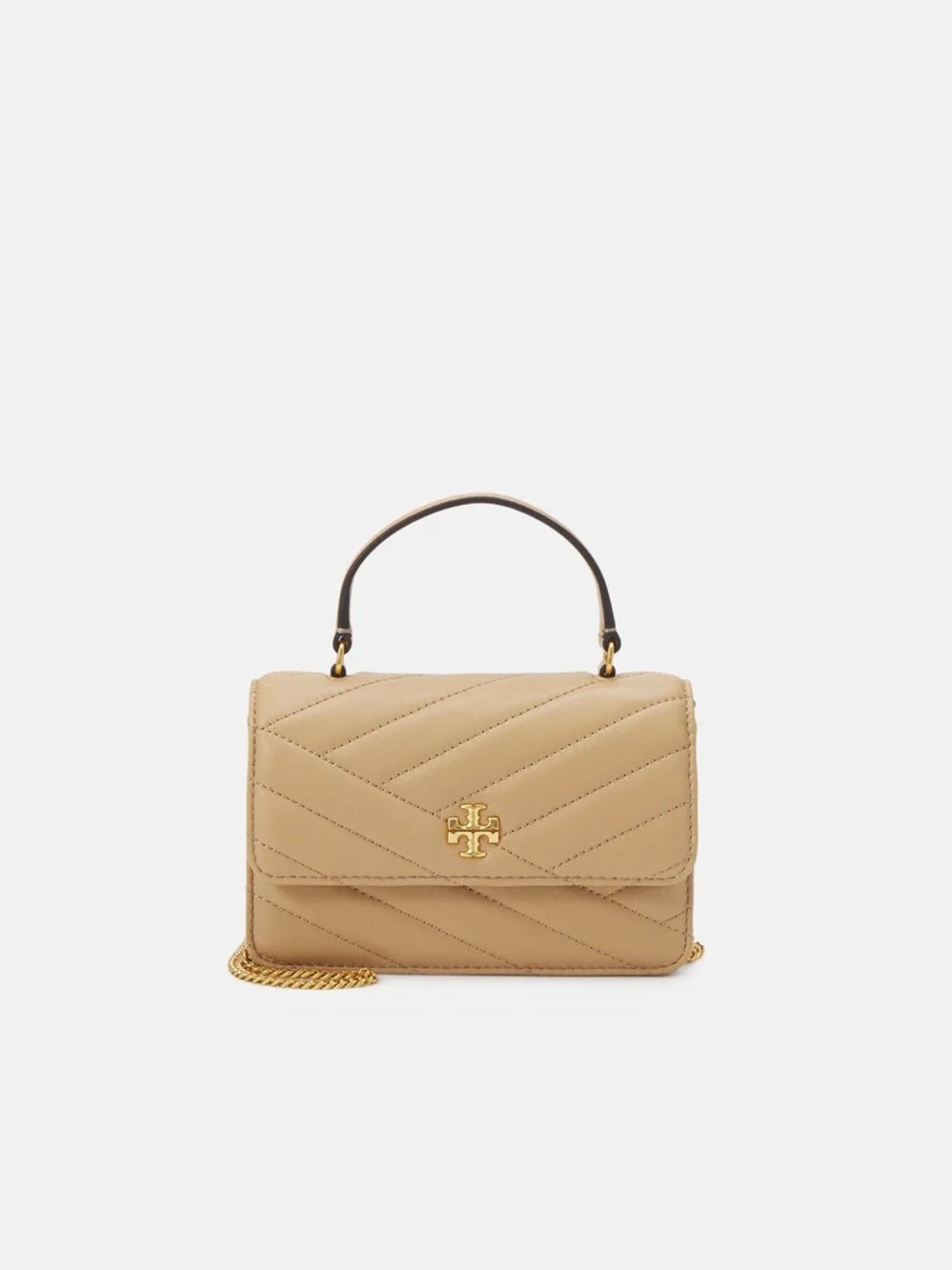 NWT Tory Burch Kira Chevron Mini Top Handle Crossbody